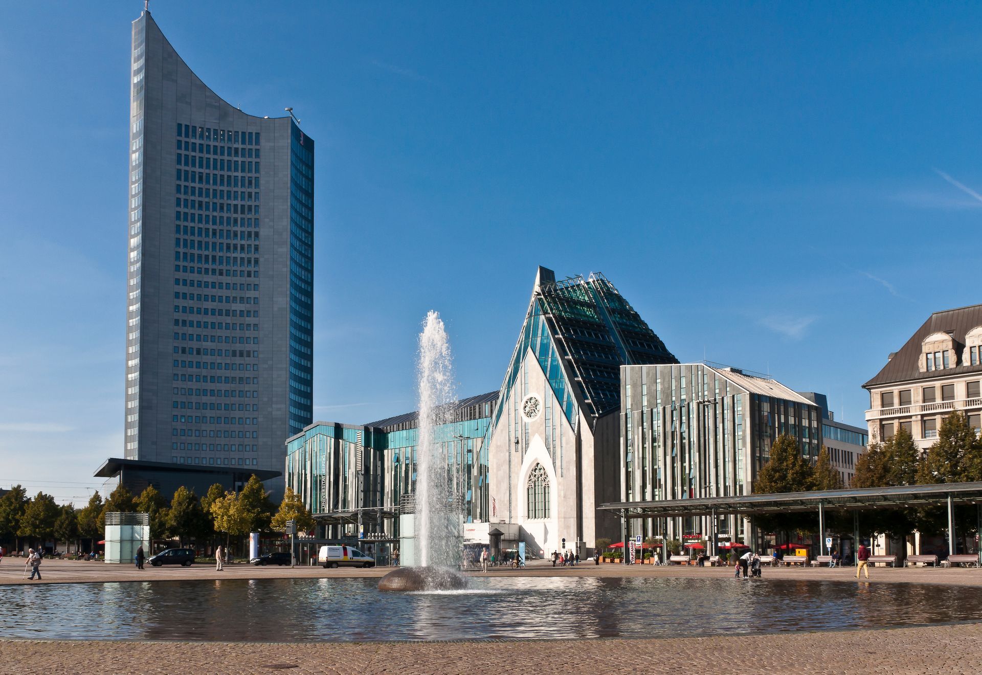 Leipzig Augustusplatz Sachsen
