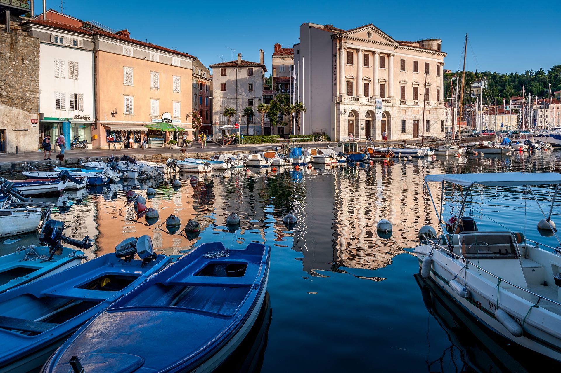 Portoroz Marina, and harbor, Slovernia